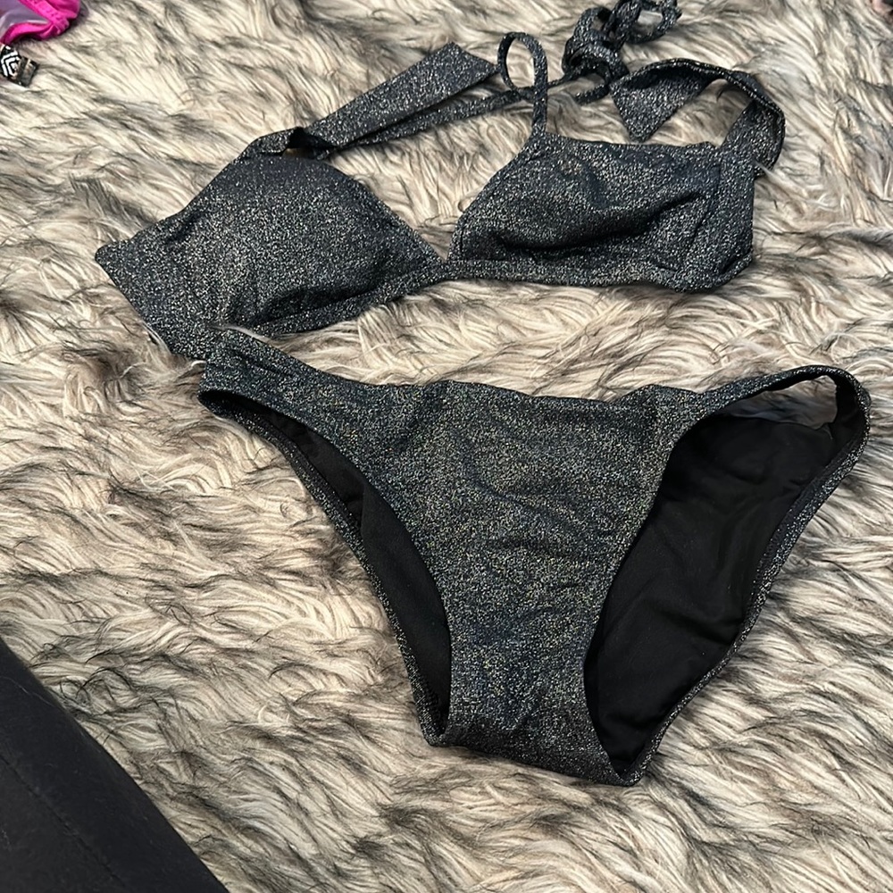 Roxy metallic bikini